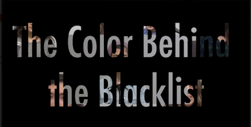 THE COLOR BEHIND THE BLACKLIST